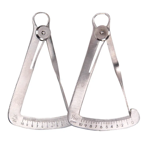 Medidor dental de aço inoxidável, paquímetro dental de metal, coroa - Product Image 1