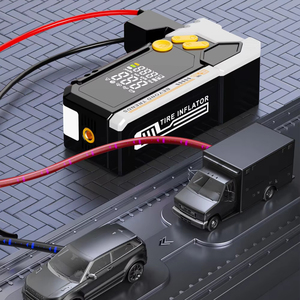 2025 mới tăng cường pin, di động nhảy khởi động với lốp Inflator 12000mAh đa chức năng xe công cụ khẩn cấp - Product Image 2