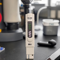 Testeur de qualité de l'eau numérique HUAMO 5 en 1, stylo testeur de pH, écran LCD rétroéclairé, EC, TDS, sel, température, multiparamètres, aquarium, piscine, hydroponie