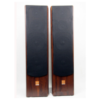 Enceintes de Bibliothèque 300W 8 Pouces, Moniteur Passif 4 Ohms, Fièvre Hifi Surround Haute Fidélité pour Amplificateurs Audio Domestiques