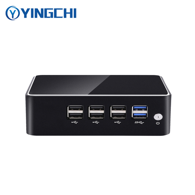 YINGCHI Personal Micro Computer Openciaw Ai Mini PC In-tel N100 Quad Core 8*USB 2*HD DP 4K Display 2*1000M LAN Laptop Desktop PC