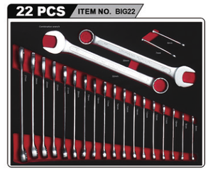 Juego de llaves de trinquete de 78 piezas SKY HAMMER con mango de vaso profundo, OEM para reparación automotriz, con caja de herramientas y garantía de 3 años - Product Image 2