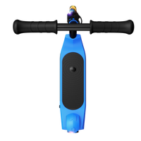 Trottinette électrique pour enfants en gros d'usine : planche unique à pousser, réglable en hauteur, pliable avec roues lumineuses