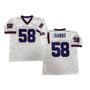 Camiseta de Rugby Estilo Vintage para Hombre, Eli Manning, Phil Simms, Tiki Barber, <span class=keywords><strong>Harry</strong></span> Carson, Lawrence <span class=keywords><strong>Taylor</strong></span>, Tallas S-3XL, Envío Rápido - Product Image 6