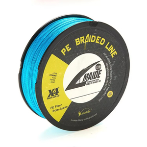 Ligne <span class=keywords><strong>de</strong></span> pêche tressée Lmaide Abrasion 150M résistante, <span class=keywords><strong>diamètre</strong></span> réduit, 4 brins, pour la pêche à la carpe 2026 - Product Image 1