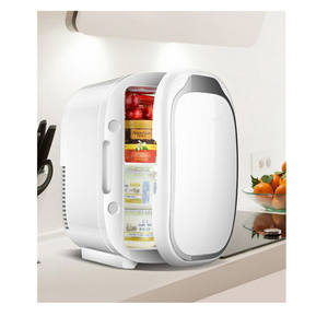 <span class=keywords><strong>Mini</strong></span> réfrigérateur, glacière chauffant, vin 6 Litre, or Rose - Product Image 3