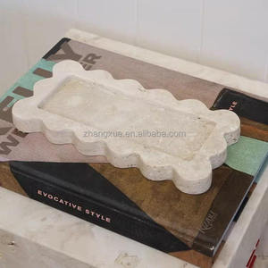 Bandeja de Almacenamiento Moderna con Borde Festoneado para Joyas y Perfumes, para Baño y Sala de Estar - Product Image 5