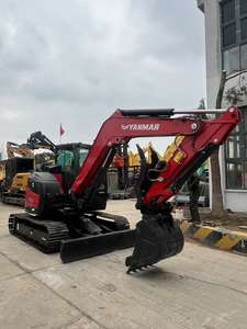 Miniexcavadora Yanmar VIO 80 usada de alta calidad, caballo de batalla de 8 toneladas con buenas condiciones, excavadora sobre orugas a la venta - Product Image 4
