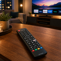 Télécommande TV AKB75045808 de remplacement pour téléviseur LG avec touche de raccourci