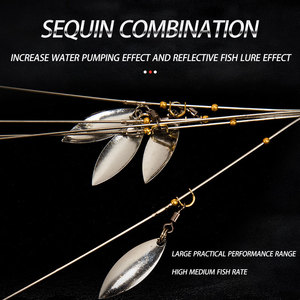 Set di accessori da <span class=keywords><strong>pesca</strong></span> per attacco di gruppo Alabama Set di attrezzature per ombrelli con gancio per manovella a coda a T - Product Image 3