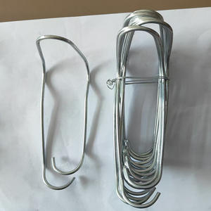 مشبك زنبركي كبير من الأسلاك الفولاذية المجلفنة لملحقات الدفيئات الزراعية - Product Image 2