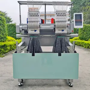 Máquina de Bordar Computarizada Automática de <span class=keywords><strong>2</strong></span> <span class=keywords><strong>Cabezas</strong></span> Yonthin <span class=keywords><strong>Brother</strong></span> para Bordar en Ropa, Gorras, Logotipos y 3D - Product Image 2