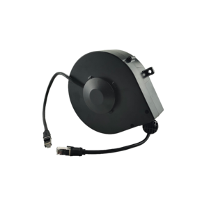 Enrouleur de câble rétractable universel pour la transmission de signal, enrouleur de <span class=keywords><strong>cordon</strong></span> anti-emmêlement, prise américaine, câbles d'alimentation et de données en plastique - Product Image 4