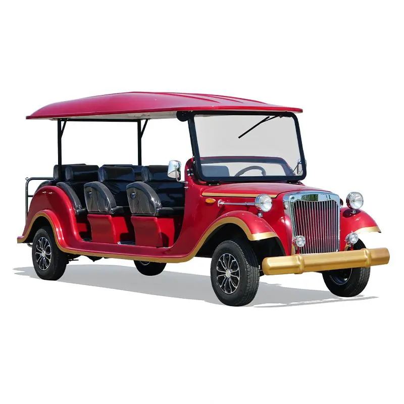 Street Legal Old Retro Golf Cart Buggy Antique Sightseeing Electric Vintage Classic Car For Adults Sale