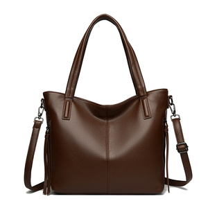 กระเป๋าโท้ทหนัง PU สไตล์ผู้หญิง ป้องกันการโจรกรรม ปิดด้วยซิป กระเป๋าถือทันสมัย ทนทาน ดีไซน์ลายเรขาคณิต การเดินทางช่วงฤดูใบไม้ร่วง - Product Image 6