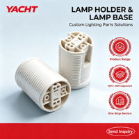LED E14 пластиковый держатель лампы с резьбой