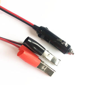 Câble connecteur <span class=keywords><strong>pour</strong></span> Mini réfrigérateur, 2 broches, prise allume-cigare, câbles de fil <span class=keywords><strong>pour</strong></span> boîte de refroidissement électrique de voiture, 1/2M DC 12V - Product Image 6