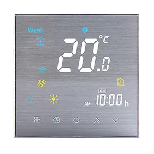 Electric Floor Heating Water/Gas Boiler Temperature Remote Controller Tuya WiFi Smart Thermostat LCD Display Touch Screen
