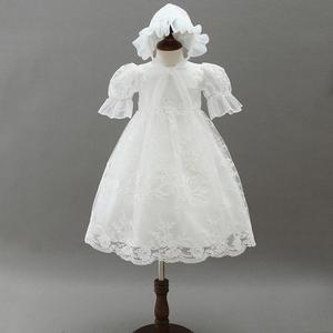 Nuovo 1 Anno Di Compleanno Del Bambino Della Ragazza Abiti Per Il Battesimo Infantile Della Principessa Del Merletto Del vestito del Battesimo Del Bambino Appena Nato Vestiti - Product Image 2