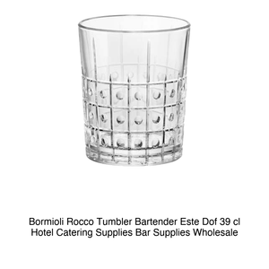 แก้วบาร์เทนเดอร์ Este DOF 39 cl Bormioli Rocco สูง 10.7 ซม. เส้นผ่านศูนย์กลาง 8.9 ซม. - Product Image 2
