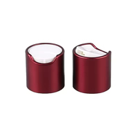 Conteneur de crème à capuchon rabattable en plastique Pommade Bocal en plastique Bouteilles de pilules vides avec bouchons en aluminium