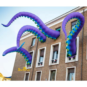 Décoration suspendue, tentacules de pieuvre géants gonflables à LED, animaux gonflables, ballon de pieuvre pour scène de <span class=keywords><strong>club</strong></span>, parc <span class=keywords><strong>marin</strong></span> - Product Image 4