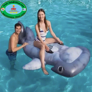 Raft gonflable en PVC en forme de requin marteau pour la piscine, idéal pour les fêtes d'é<span class=keywords><strong>t</strong></span>é - Product Image 3