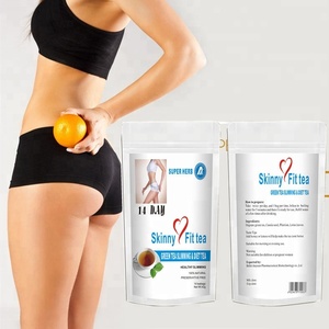 3G * 14teabags ชาเขียวสมุนไพรจีนออร์แกนิกลดน้ำหนักธรรมชาติ14วันผอมและพอดีกับชา - Product Image 4