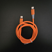 Cables de Silicona Flexibles de Grado Alimenticio con Protocolos de Entrega de Energía, USB Tipo C a 8 Pines para iOS