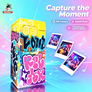 Cabina de Fotos Instantánea con Cámara Wi-Fi para Bailar al Ritmo de la Discoteca, Capacidad para 1-4 Personas, para <span class=keywords><strong>Alquiler</strong></span> Comercial - Product Image 1
