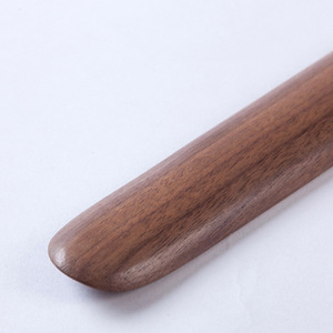 プセルライフ カスタムロゴ ブナ材 木製靴べら ロングハンドル クラシックスタイル 木工品 ギフト - Product Image 4