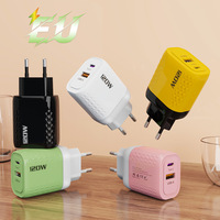 Nouveau chargeur mural super rapide 120W avec ports USB-C et USB-A, compatible EU/US/UK, adaptateur de voyage pour téléphone