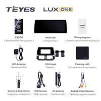TEYES LUX ONE para Toyota Land Cruiser Prado 150 2013-2017, Radio para Auto, Reproductor Multimedia de Video
