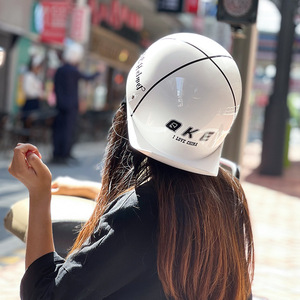 Casque demi-face Ridek, taille unique, coque ABS, toutes saisons, pour motards et cyclistes électriques - Product Image 3