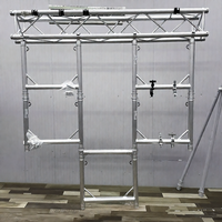 Support de scène modulaire portable en alliage d'aluminium 500x500mm pour éclairage LED et système de sonorisation DJ