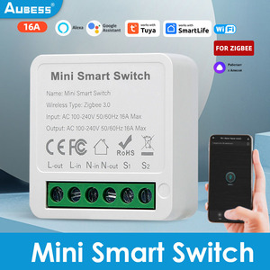 Módulo <span class=keywords><strong>de</strong></span> Relé Inteligente Tuya WiFi Zigbee 1CH 2CH 3CH 4CH, Controlador <span class=keywords><strong>de</strong></span> Interruptor AC100-240V, Compatible con Alexa y <span class=keywords><strong>Google</strong></span> Home, Automatización <span class=keywords><strong>de</strong></span> Iluminación - Product Image 3