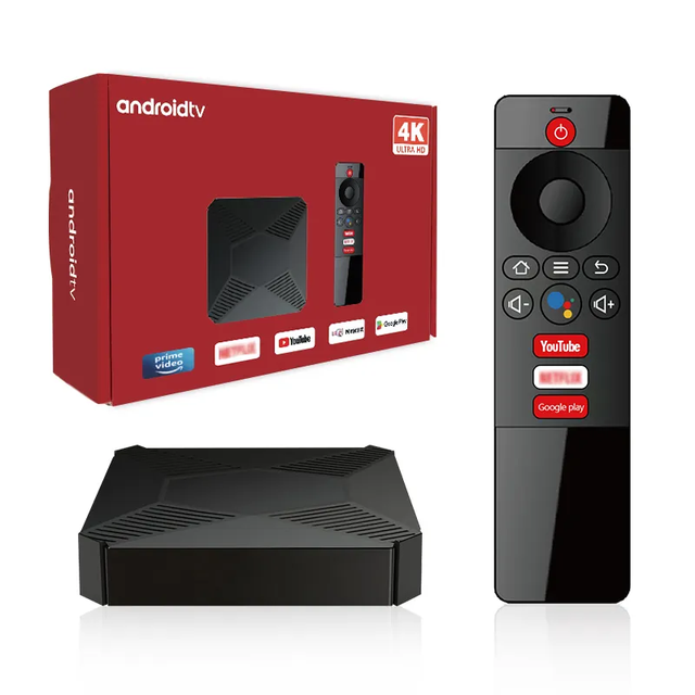Smart 4K Ultra HD Video Media Player Set-top Box Google Allwinner H313 Quad Core Voice Remote Q9 Android 11 TV Box Dual Wifi
