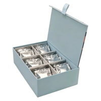 Coffret Cadeau de Luxe Imprimé avec Fermeture Magnétique, Rigide, Écologique et Réutilisable, Boîtes en Carton Portables OEM pour Emballage Alimentaire