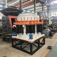 Concasseur à cône à ressort haute performance série CS pour granit, machine de concassage à cône à ressort pour minerai de manganèse pour l'industrie minière