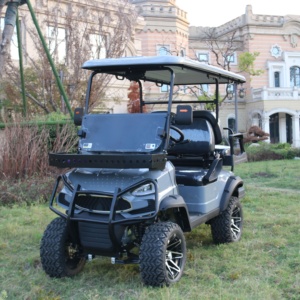 Meilleures ventes Club Car Voiturette de golf électrique tout-terrain Chariot 4 passagers levé à vendre - Product Image 2
