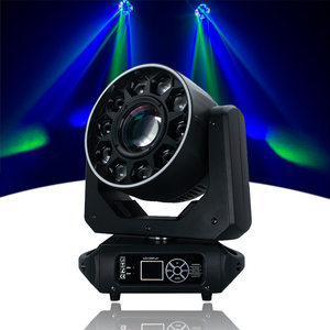 Luci da palco mobili QSE Lighting 10x15W RGB DMX512 LED con <span class=keywords><strong>effetto</strong></span> Bee Eye IP20 DJ 6000K Luce Diurna Dimmerabile - Product Image 1