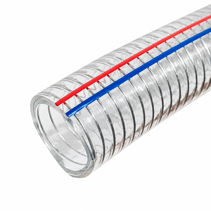 <span class=keywords><strong>Tuyau</strong></span> flexible en PVC transparent renforcé de fil <span class=keywords><strong>d</strong></span>'acier, <span class=keywords><strong>tuyau</strong></span> <span class=keywords><strong>d</strong></span>'<span class=keywords><strong>aspiration</strong></span> <span class=keywords><strong>spiralé</strong></span> pour le transfert <span class=keywords><strong>d</strong></span>'eau, <span class=keywords><strong>d</strong></span>'air et de liquides, <span class=keywords><strong>tuyau</strong></span> industriel en PVC - Product Image 2