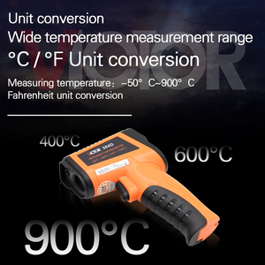 VICTOR Thiết Bị Đo Nhiệt Độ Có Thể Điều Chỉnh 304D Phạm Vi-50- 400 Độ C Tỷ Lệ Khoảng Cách Đối Tượng Đo 12/1 Thời Gian Đáp Ứng 0.5S - Product Image 6
