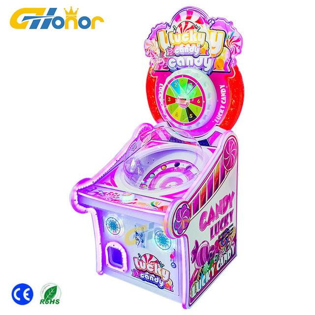 Shopping Mall Indoor Children Area Lucky Candy Coin Operated Game Capsule Machine Candy Machine