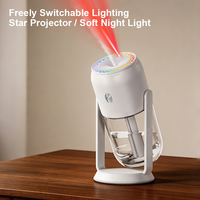 Humidificateur d'air ultrasonique mini en gros pour usine, projection ciel étoilé, brume fraîche, veilleuse, logo personnalisé pour voiture, maison, hôtel
