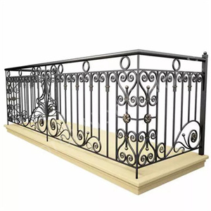 Nordi tùy chỉnh rèn sắt lan can hiện đại sang trọng cổ kim loại tay vịn cho ngôi nhà và biệt thự làm bằng hợp kim nhôm - Product Image 1