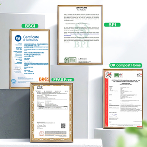 Sumkoka BPI môi trường Kraft vuông thực phẩm <span class=keywords><strong>container</strong></span> 500ml dùng một lần vuông kraft giấy bát hộp đựng thức ăn - Product Image 5