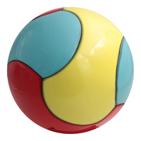 Ballon de football sportif intérieur extérieur Ballon de football en PU pour adolescents et adultes pour le football d'entraînement
