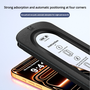 Verre trempé de qualité supérieure AAA anti-rayures 9H, ultra-fin, imperméable, sans bulles, <span class=keywords><strong>couverture</strong></span> complète, installation facile, résistant à la saleté, <span class=keywords><strong>mobile</strong></span> - Product Image 4