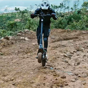 สกู๊ตเตอร์ไฟฟ้า HEZZO F6 60V 1600W ระยะไกลทรงพลัง สองล้อ รับน้ำหนักได้ 150 กก. ความเร็วสูง แบตเตอรี่ลิเธียม 23Ah 10 นิ้ว กันน้ำ โครงอะลูมิเนียม - Product Image 6